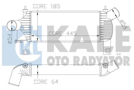 Теплообмінник OTO RADYATOR Kale 342355 (фото 1)