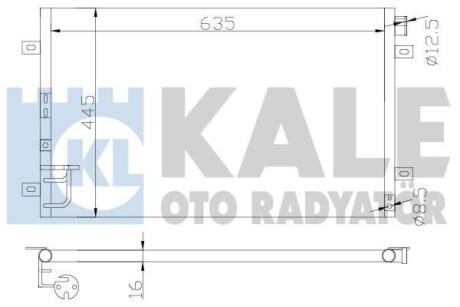 Конденсатор OTO RADYATOR Kale 343115