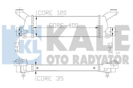 Теплообмінник OTO RADYATOR Kale 347900 (фото 1)