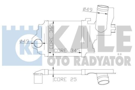 Теплообмінник OTO RADYATOR Kale 348100