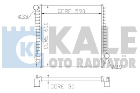 Теплообмінник OTO RADYATOR Kale 354300