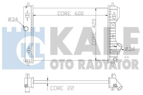 Теплообмінник OTO RADYATOR Kale 355000