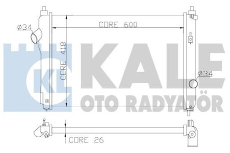 Теплообмінник OTO RADYATOR Kale 355100