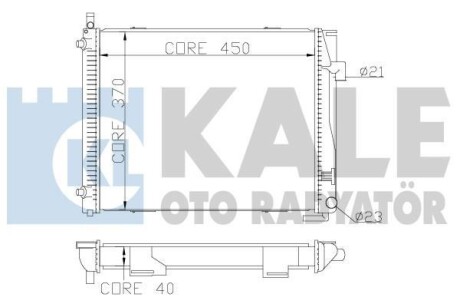 Теплообмінник OTO RADYATOR Kale 361900 (фото 1)