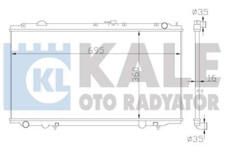 Теплообмінник OTO RADYATOR Kale 363100