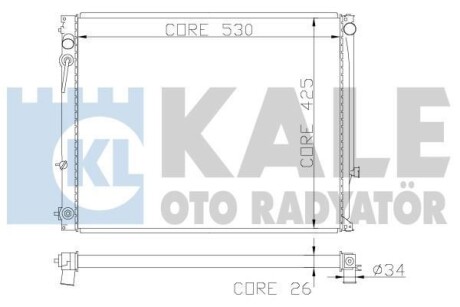 Теплообмінник OTO RADYATOR Kale 363600