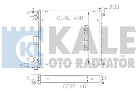 Теплообмінник OTO RADYATOR Kale 365900