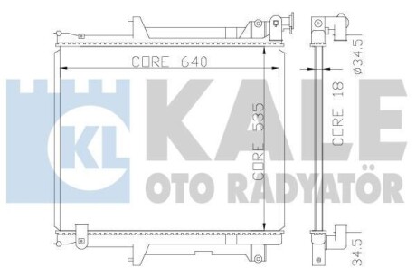 Теплообмінник OTO RADYATOR Kale 370400