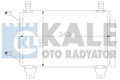 Конденсатор OTO RADYATOR Kale 383500