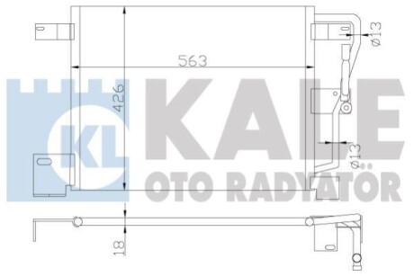 Конденсатор OTO RADYATOR Kale 385900