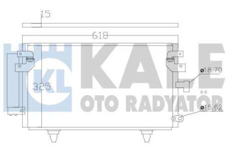 Конденсатор OTO RADYATOR Kale 389900