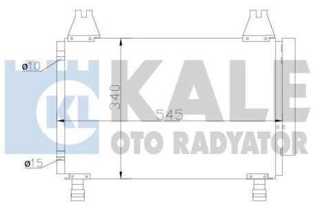 Конденсатор OTO RADYATOR Kale 390100