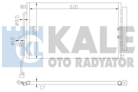 Конденсатор OTO RADYATOR Kale 391000