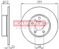 Гальмівний диск KAMOKA 103134 (фото 1)