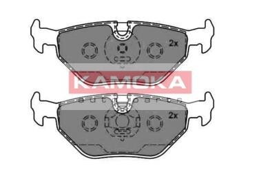 Гальмівні колодки, дискове гальмо (набір) KAMOKA JQ1011700