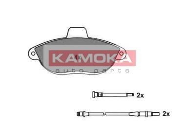 Колодки тормозные передние дисковые KAMOKA JQ1012004