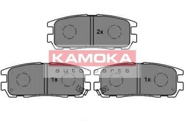 Комплект тормозных колодок, дисковый механизм KAMOKA JQ1012034