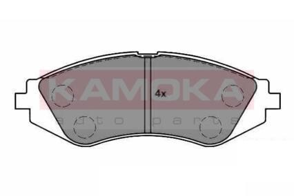 Гальмівні колодки, дискове гальмо (набір) KAMOKA JQ1012232