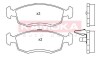 Комплект тормозных колодок, дисковый механизм KAMOKA JQ101225 (фото 1)