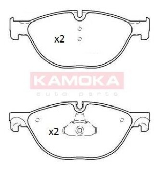 Комплект тормозных колодок, дисковый механизм KAMOKA JQ101236