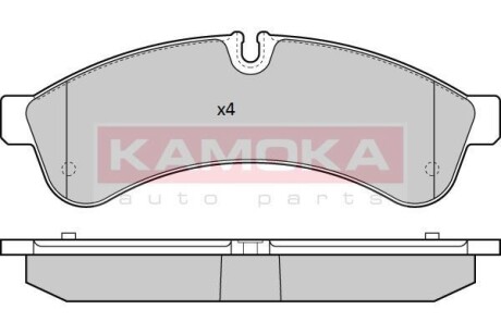 Комплект тормозных колодок, дисковый механизм KAMOKA JQ101276