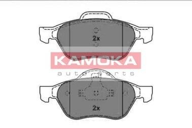 Гальмівні колодки, дискове гальмо (набір) KAMOKA JQ1012880