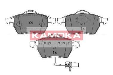 Гальмівні колодки, дискове гальмо (набір) KAMOKA JQ1012992