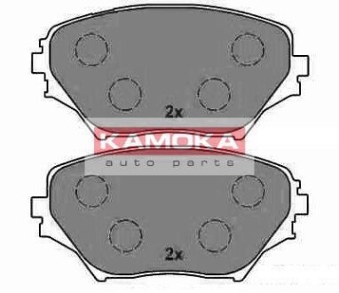 Комплект тормозных колодок, дисковый механизм KAMOKA JQ1013028