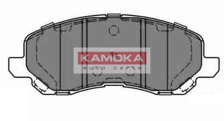 Колодки гальмівні дискові, комплект KAMOKA JQ1013242