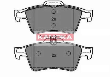 Гальмівні колодки, дискові (набір) KAMOKA JQ1013532