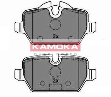 Гальмівні колодки, дискове гальмо (набір) KAMOKA JQ1013612