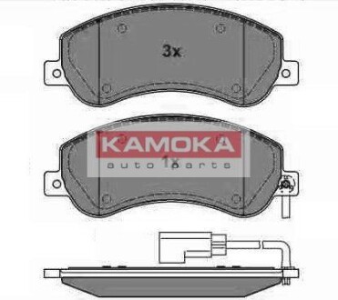 Гальмівні колодки, дискове гальмо (набір) KAMOKA JQ1013856