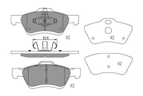 KLOCKI HAM PARTS KAVO KBP4564