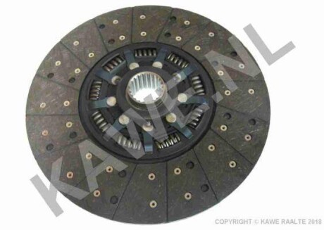 Диск зчеплення 200мм; Z=24; 1,6D/1,9D KAWE 4504