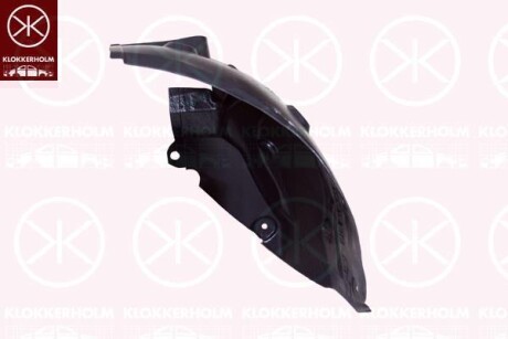 Обшивка, колесная ниша KLOKKERHOLM 6011388