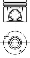 Поршень KOLBENSCHMIDT 40285620