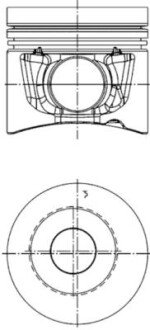 Поршень KOLBENSCHMIDT 40289600 (фото 1)