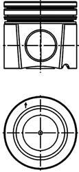 Поршень KOLBENSCHMIDT 40310600