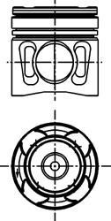 Поршень KOLBENSCHMIDT 40595601