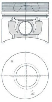 Поршень KOLBENSCHMIDT 40773600