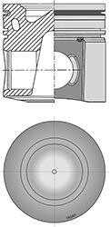 Поршень KOLBENSCHMIDT 41541600