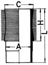 Гильза цилиндра KOLBENSCHMIDT 88562110