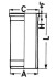 Гільза циліндра 88850110 KOLBENSCHMIDT