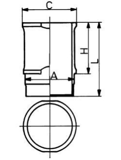 Гильза KOLBENSCHMIDT 89060110