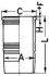 Гільза циліндра 89390110 KOLBENSCHMIDT