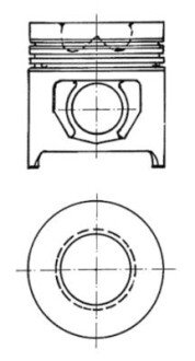 Поршень KOLBENSCHMIDT 90158700