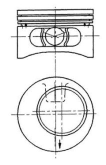 Поршень Opel 86.50 2.0 C20NE KOLBENSCHMIDT 92123610