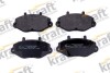 Колодки тормозные передние дисковые KRAFT 6002090 (фото 1)