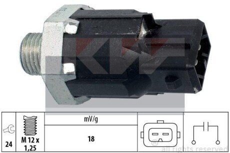 Датчик детонации KW 457 224