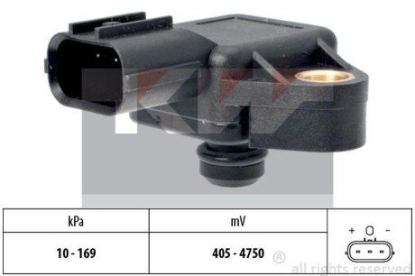 Датчик давления воздуха, высотный корректор KW 493 026 (фото 1)